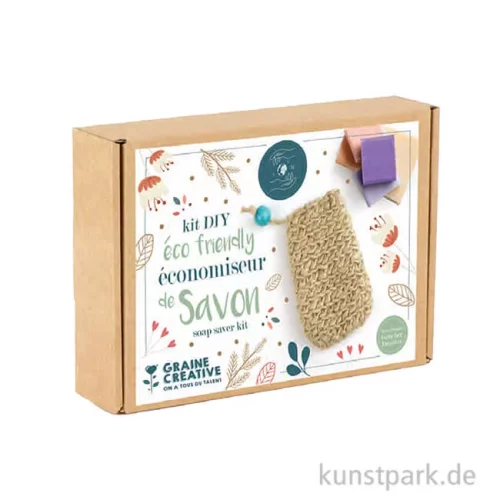 Artikelbild 1 des Artikels “DIY Häkelset - Seifensäckchen aus Jute “