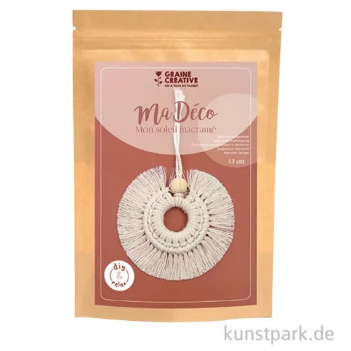 Artikelbild 1 des Artikels “DIY Makramee Set - Sonne, 130 mm “