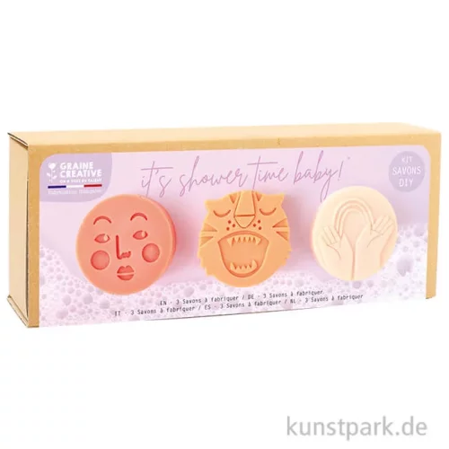 Artikelbild 1 des Artikels “DIY Set - Duschseifen, 3 Formen, Joy “