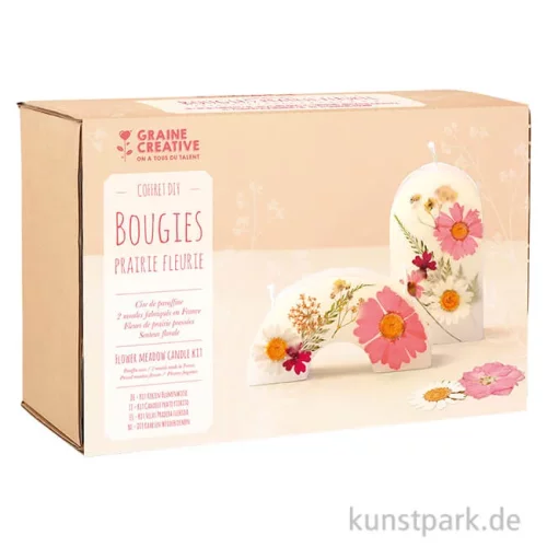 Artikelbild 1 des Artikels “DIY Set - Kerzen mit gepressten Blumen “