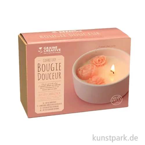 Artikelbild 1 des Artikels “DIY Set - Kerzengießen mit Rosenformen in Keramik “