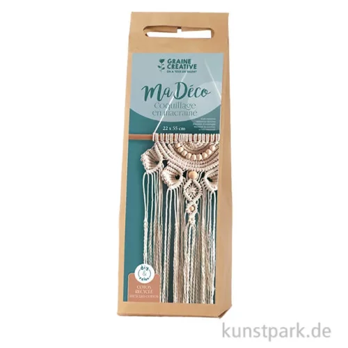 Artikelbild 1 des Artikels “DIY Set - Makramee Wandbehang, Muschel Design “