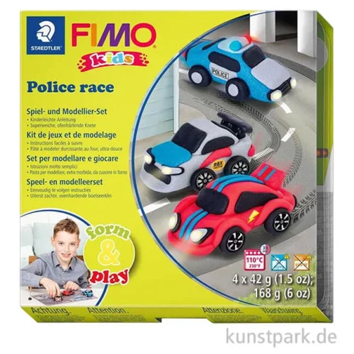 Artikelbild 1 des Artikels “FIMO Kids Form & Play - Race, 4 x 42 g + Zubehör “