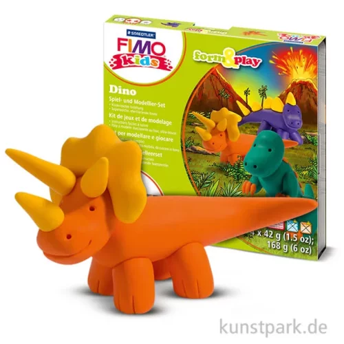 Artikelbild 1 des Artikels “FIMO Kids Form & Play - Dino, 4 x 42 g + Zubehör “