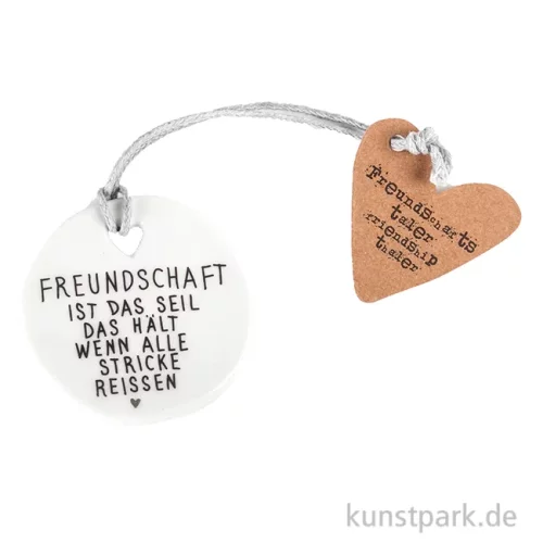 Artikelbild 1 des Artikels “Good old friends - Freundschaftstaler, Herzanker, Freundschaft, Seil “