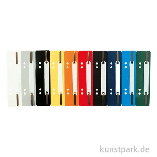 Artikelbild 1 des Artikels “Heftstreifen aus Kunststoff - 10 Farben sortiert, 250 Stück “