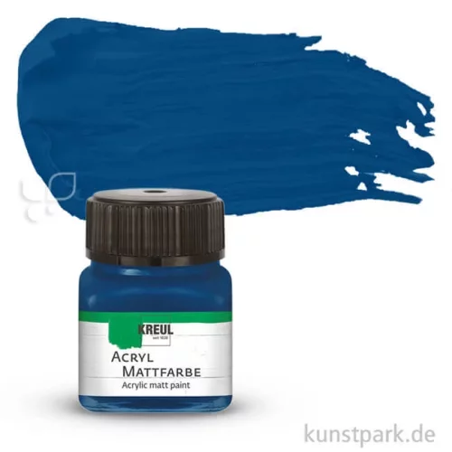 Artikelbild 1 des Artikels “KREUL Acryl Mattfarbe 20 ml | Dunkelblau“
