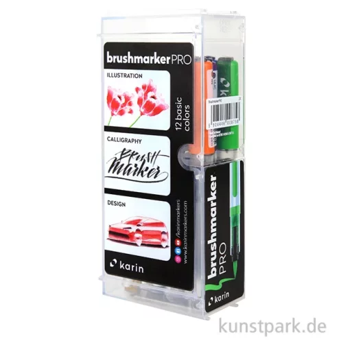 Artikelbild 1 des Artikels “Karin Brushmarker PRO Set - 12 Farben, Basic Colours “