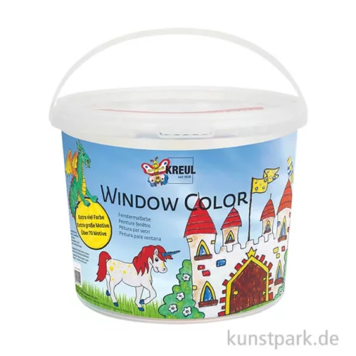 Artikelbild 1 des Artikels “KREUL Window Color Set - Powerpack Burg mit 7 Farben + Zubehör “