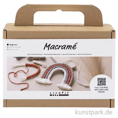 Artikelbild 1 des Artikels “Mini Bastelset Makramee - Regenbogen “