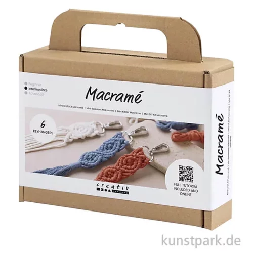 Artikelbild 1 des Artikels “Mini Bastelset Makramee - Schlüsselanhänger “