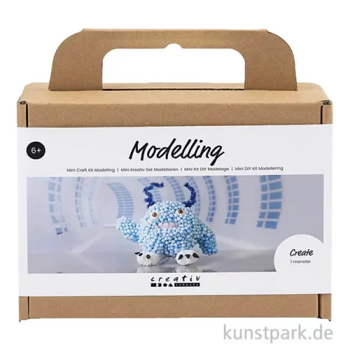 Artikelbild 1 des Artikels “Mini Bastelset - Monster Modellieren, Hellblau “