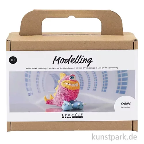 Artikelbild 1 des Artikels “Mini Bastelset - Monster Modellieren, Neonpink “