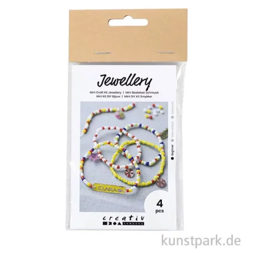 Artikelbild 1 des Artikels “Mini Bastelset Schmuck, Armbänder aus Schrumpffolie, Bunt “