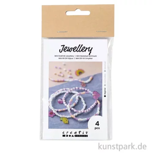 Artikelbild 1 des Artikels “Mini Bastelset Schmuck, Armbänder aus Schrumpffolie, Pastell “