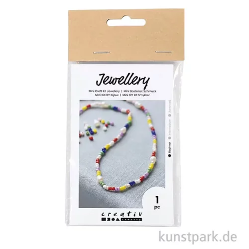 Artikelbild 1 des Artikels “Mini Bastelset Schmuck, Halsketten mit Süßwasserperlen “