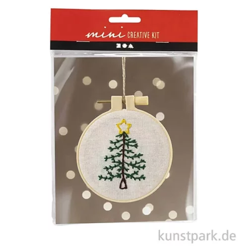 Artikelbild 1 des Artikels “Mini Bastelset Sticken, Weihnachtsbaum “