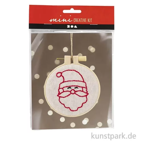 Artikelbild 1 des Artikels “Mini Bastelset Sticken, Weihnachtsmann “
