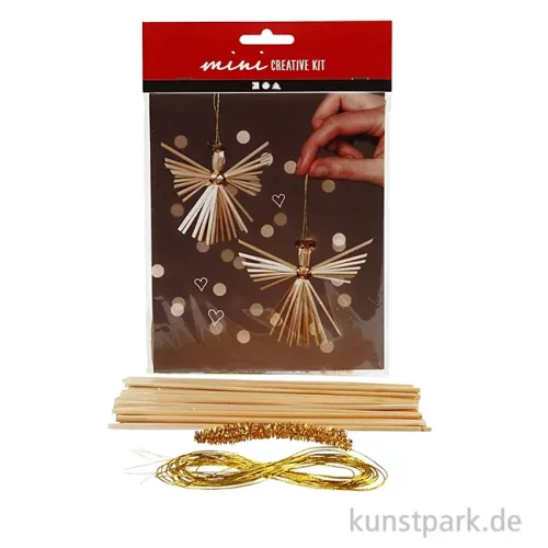 Artikelbild 1 des Artikels “Mini Bastelset - Strohengel, 8 cm “