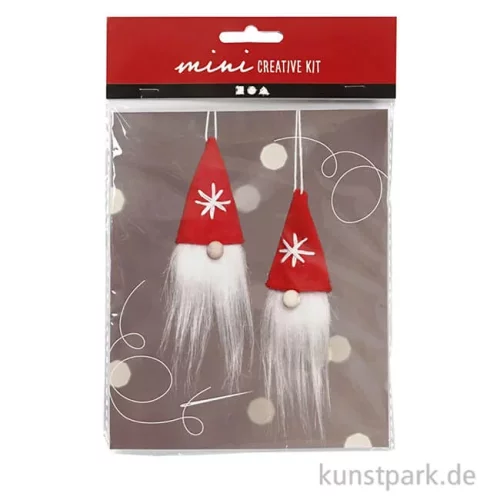 Artikelbild 1 des Artikels “Mini Bastelset Weihnachtswichtel zum Aufhängen, 11 cm “