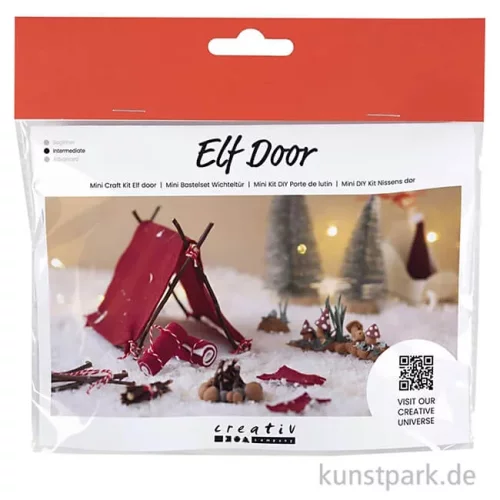 Artikelbild 1 des Artikels “Mini Bastelset Wichteltür, Campen “