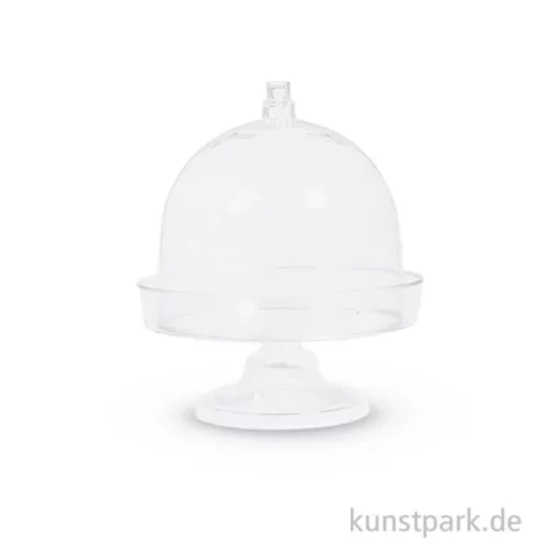 Artikelbild 1 des Artikels “Mini-Etagere mit Haube aus Kunststoff 6 Stück - 6 x 8 cm“