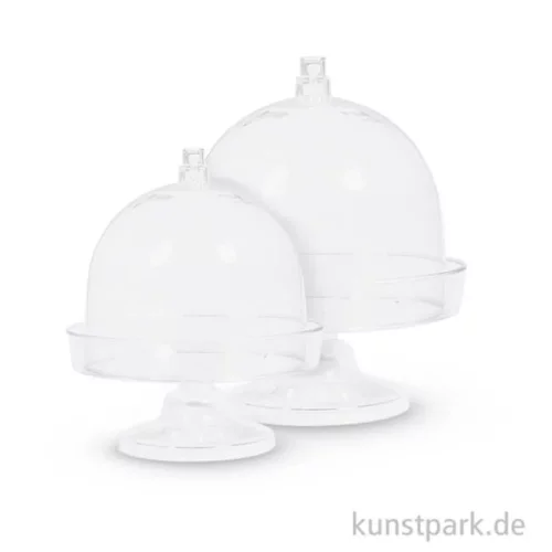 Artikelbild 1 des Artikels “Mini-Etagere mit Haube aus Kunststoff “