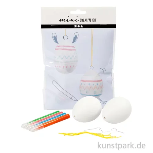 Artikelbild 1 des Artikels “Mini Oster Bastelset - Eier zum Bemalen und Aufhängen “