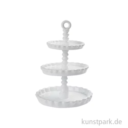 Artikelbild 1 des Artikels “Miniatur Etagere, Weiß, 3,8 cm “