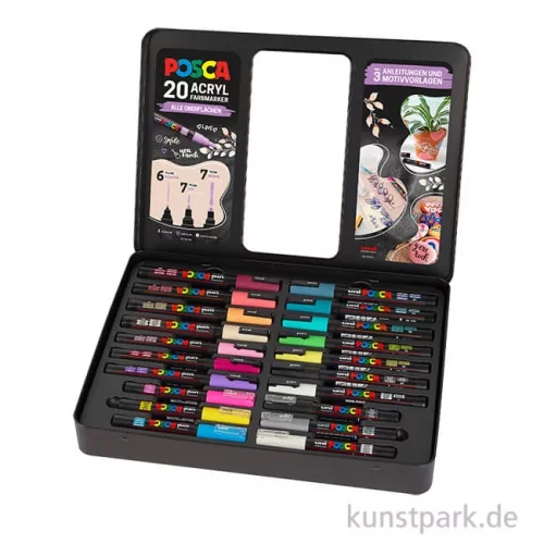 Artikelbild 1 des Artikels “POSCA Marker Set - DIY Etui mit 20 Acrylstiften “