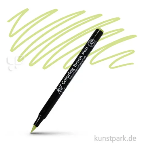 Artikelbild 1 des Artikels “Sakura Koi Coloring Brush Pen Einzelstift | Fresh Green“