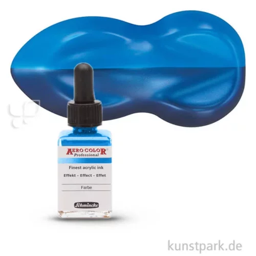 Artikelbild 1 des Artikels “Schmincke AEROCOLOR Effektfarben 28 ml Einzelfarbe | 904 Metallic Blue“