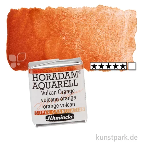 Artikelbild 1 des Artikels “Schmincke HORADAM Aquarell - Supergranulierend 1/2 Napf | Vulkan Orange“