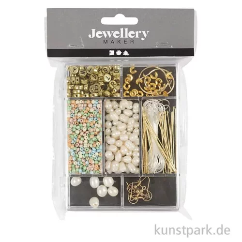 Artikelbild 1 des Artikels “Schmuck Perlen Kreativ-Mix, Sanfte Farben, Süßwasserperlen “