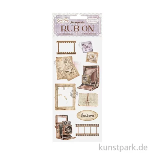 Artikelbild 1 des Artikels “Stamperia Rub On Transferfolie - Quiet Days Vintage Photography “