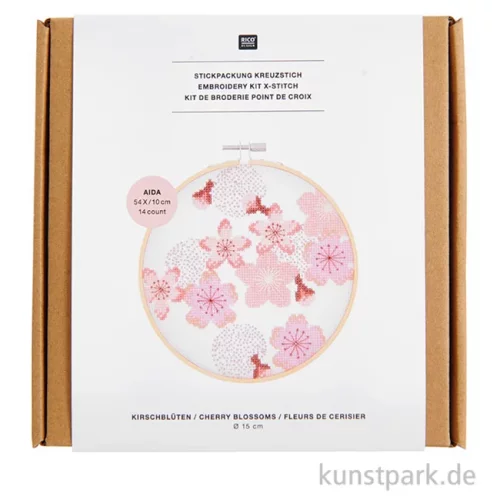 Artikelbild 1 des Artikels “Stickset - Sakura Kirschblüten “