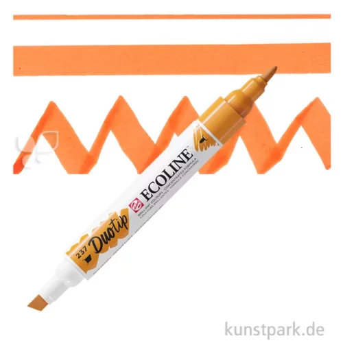Artikelbild 1 des Artikels “Talens ECOLINE Duotip Marker Einzelstift | 237 Dunkelorange“