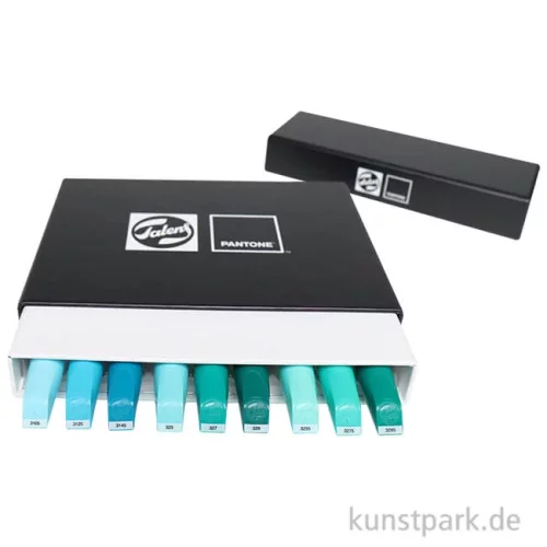 Artikelbild 1 des Artikels “Talens Pantone Marker Set - 9 Blue Green Farben “