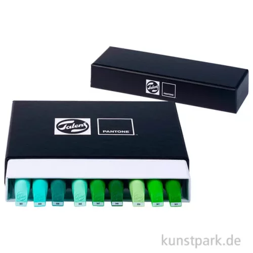 Artikelbild 1 des Artikels “Talens Pantone Marker Set - 9 Green Farben “