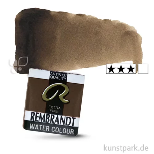 Artikelbild 1 des Artikels “Talens REMBRANDT Aquarellfarben 1/2 Näpfchen | 417 Transparentoxid Umbra“