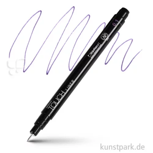 Artikelbild 1 des Artikels “TOUCH Liner Color 0,1 mm Einzelstift | Lila“