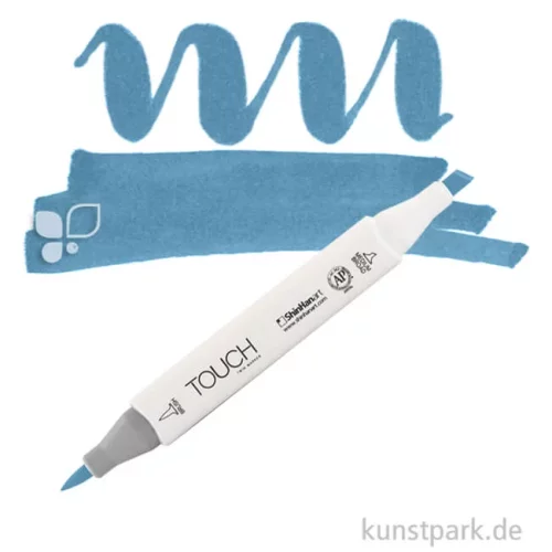 Artikelbild 1 des Artikels “TOUCH Twin Brush Marker Einzelfarbe | B62 - Marine Blue“