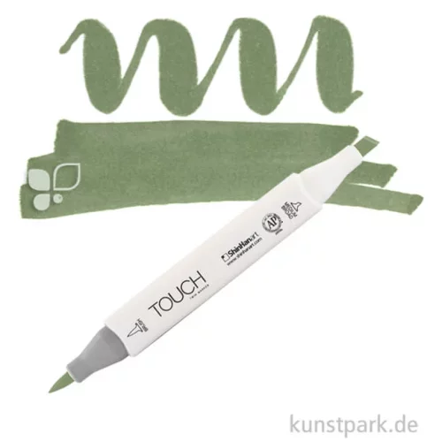 Artikelbild 1 des Artikels “TOUCH Twin Brush Marker Einzelfarbe | GY231 - Seaweed Green“