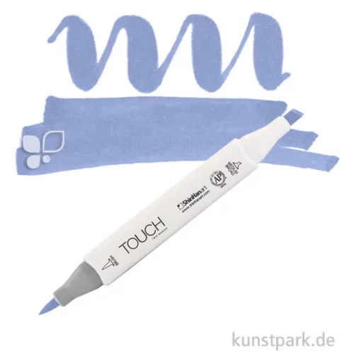 Artikelbild 1 des Artikels “TOUCH Twin Brush Marker Einzelfarbe | PB273 - Blue Berry“