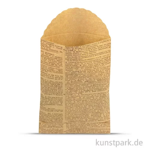 Artikelbild 1 des Artikels “Vintage Tüten - Book aus Kraftpapier, 7 x 10,2 cm, 6 Stück “
