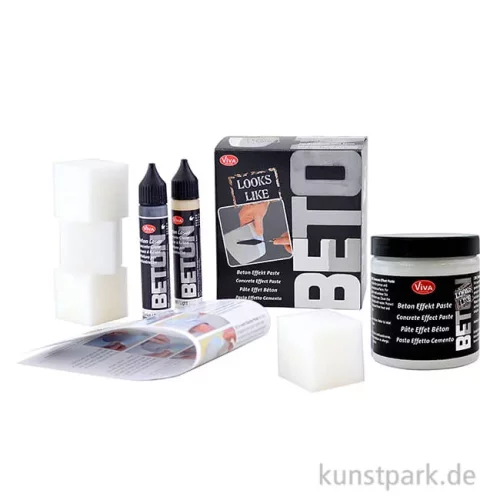 Artikelbild 1 des Artikels “Viva Decor Beton-Effekt Set mit umfangreichem Zubehör “