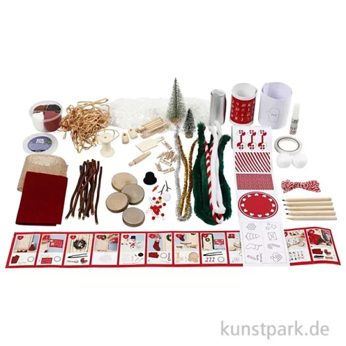 Artikelbild 1 des Artikels “Wichteltür Zubehör - Material Set mit 24 Bastelideen “