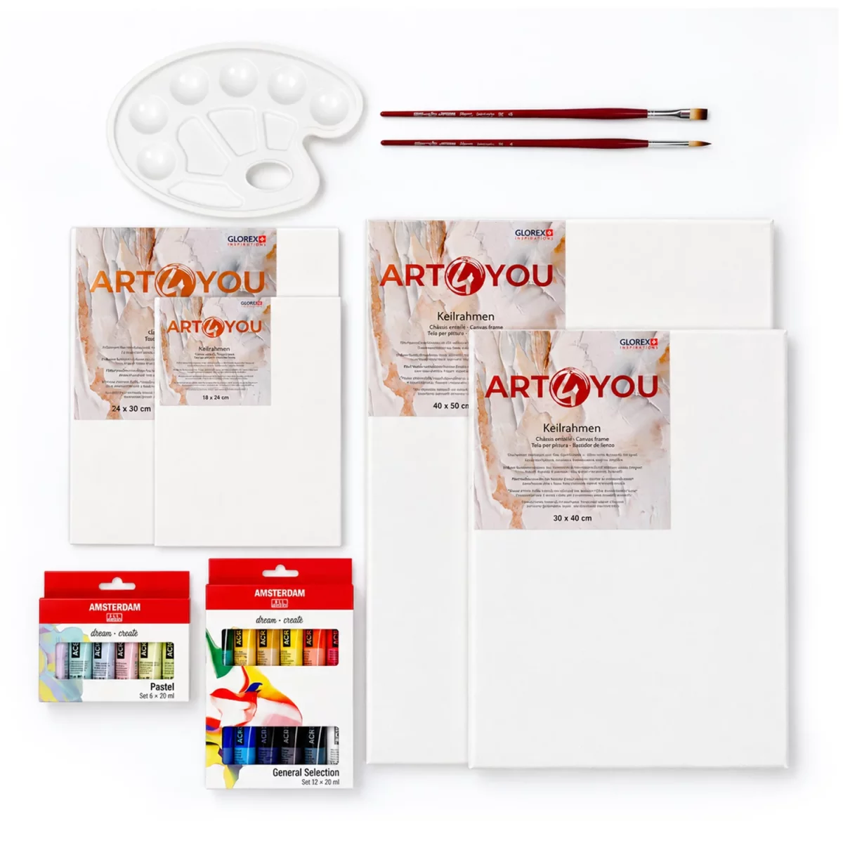 Artikelbild 2 des Artikels “Acryl Starter Set – Male Deine ersten schönen Acrylbilder “