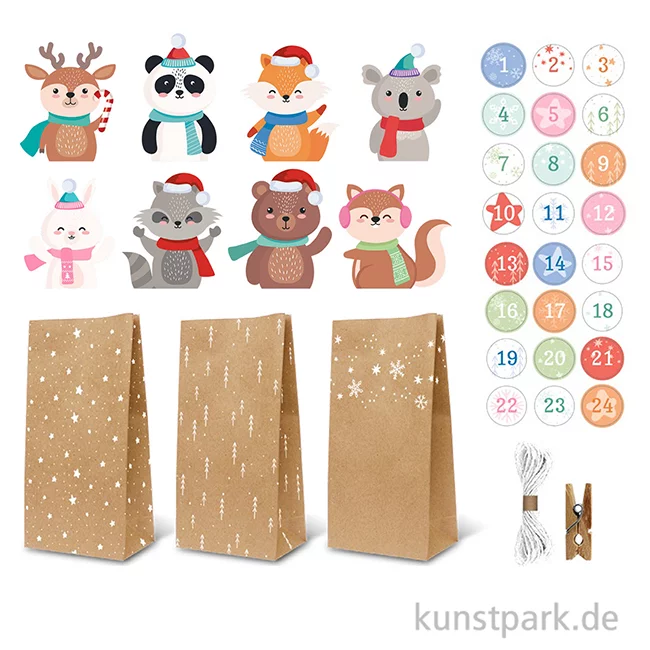 Artikelbild 2 des Artikels “Adventskalender Bastelset - Winter Friends “