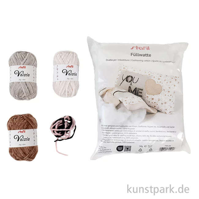 Artikelbild 2 des Artikels “Amigurumi Bastelset - Velvie Farm, Esel + Gans “